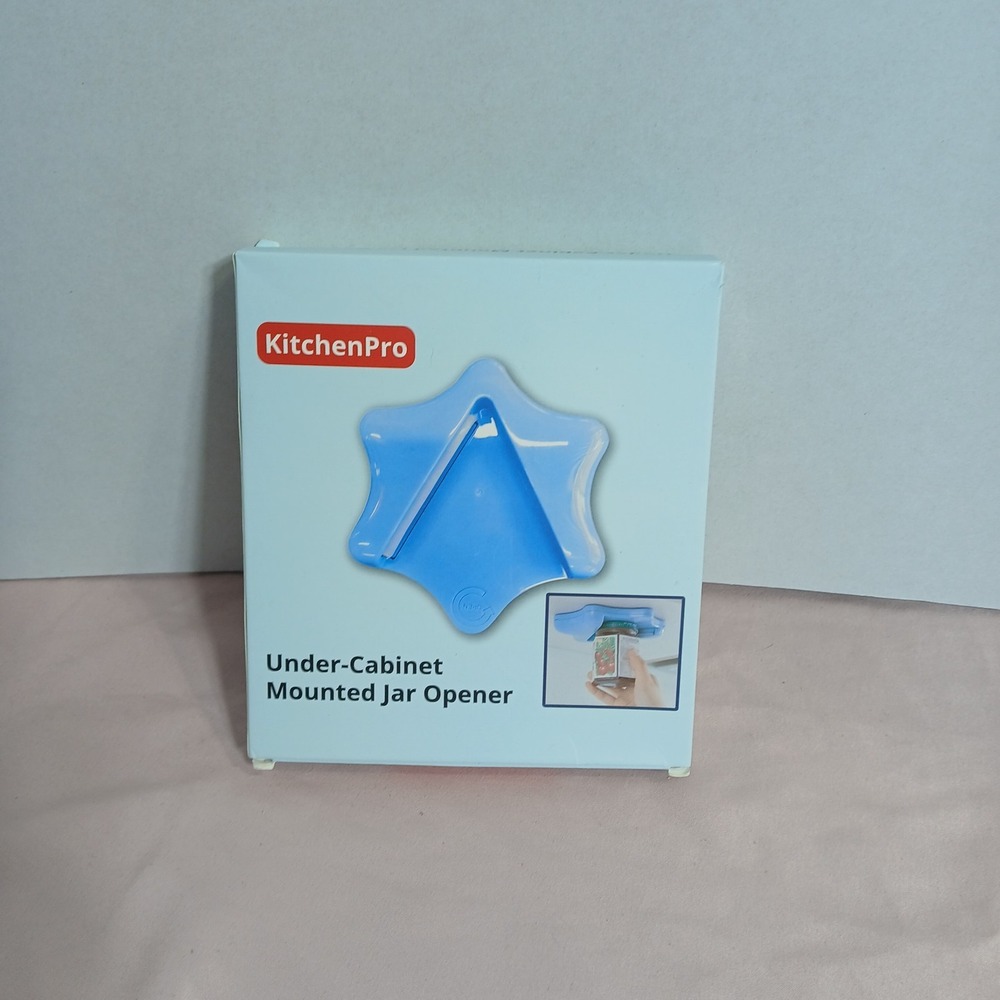 Under Cabinet Mounted Jar Opener Loosen Jar Lids With One Hand Fast & Easy